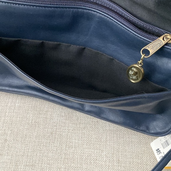 Stone Mountain Leather Navy Blue Bag ( P - 10 ) - Picture 9 of 10